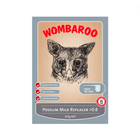 Wombaroo possum milk replacer 0 8 250g